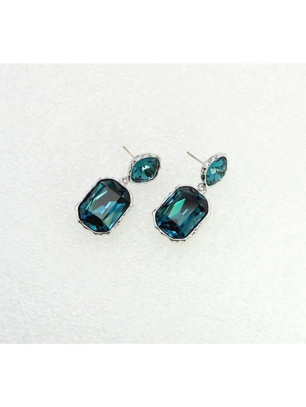 Chic Square Rectangle Statement Dangling Earrings - Bold Fashion Jewelry